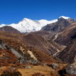 Drinking water on Everest Base Camp Trek