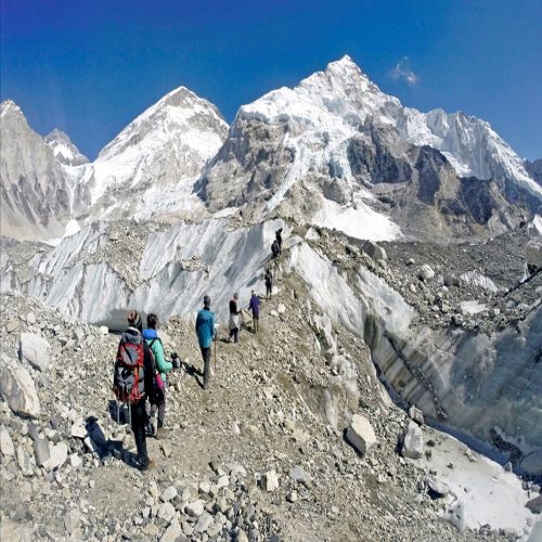 3 Pass Trek With Island Peak Climbing, Everest Three pass & Island peak